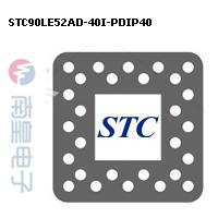 STC90LE52AD-40I-PDIP40